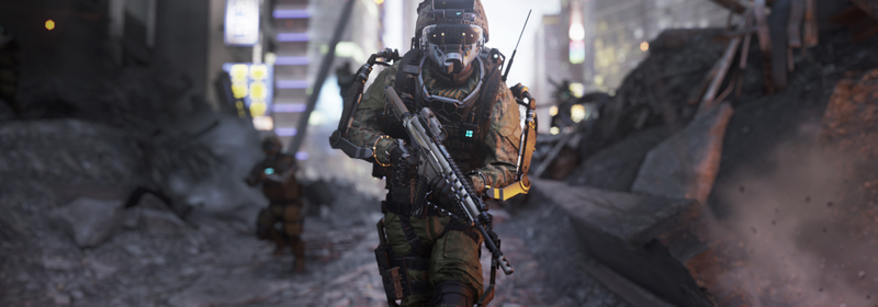 Illustration for article titled Call Of Duty: Advanced Warfare trades realism for a Day-Glo fantasy of supermen